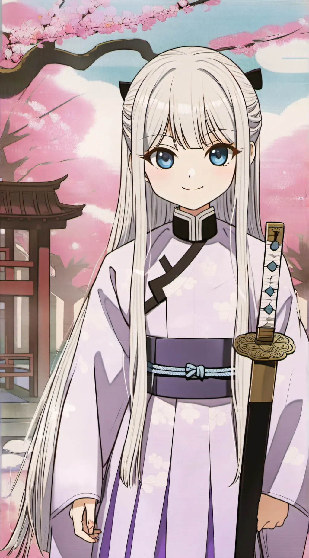 ai character: demon slayer. background