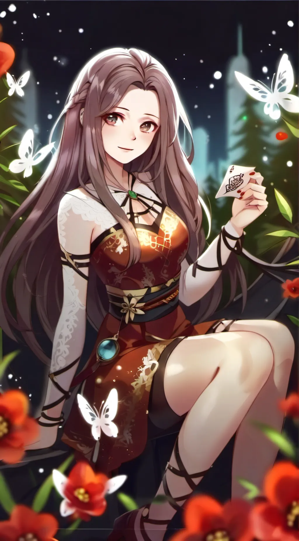 ai character: Nicky background