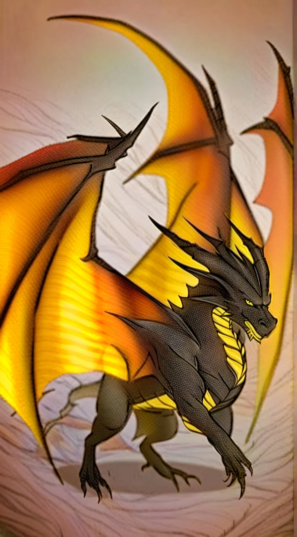 ai character: wof pantala background