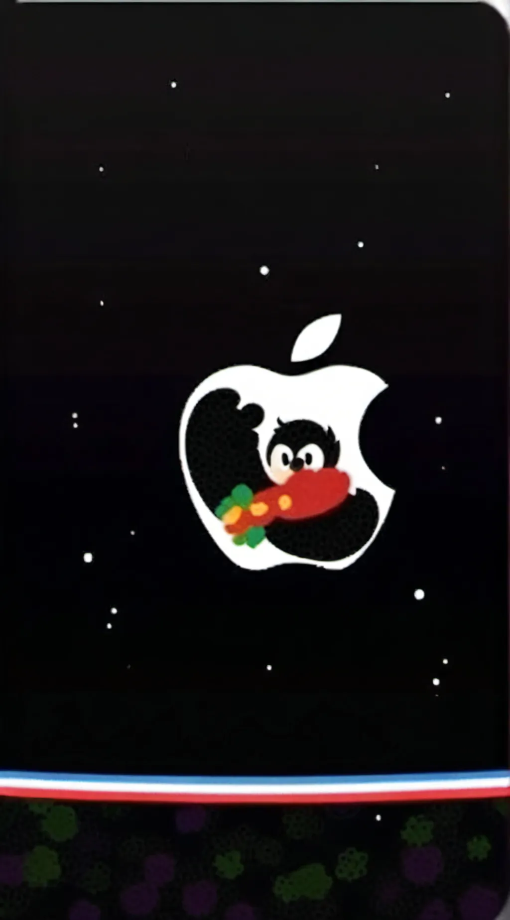 ai character: Apple  background