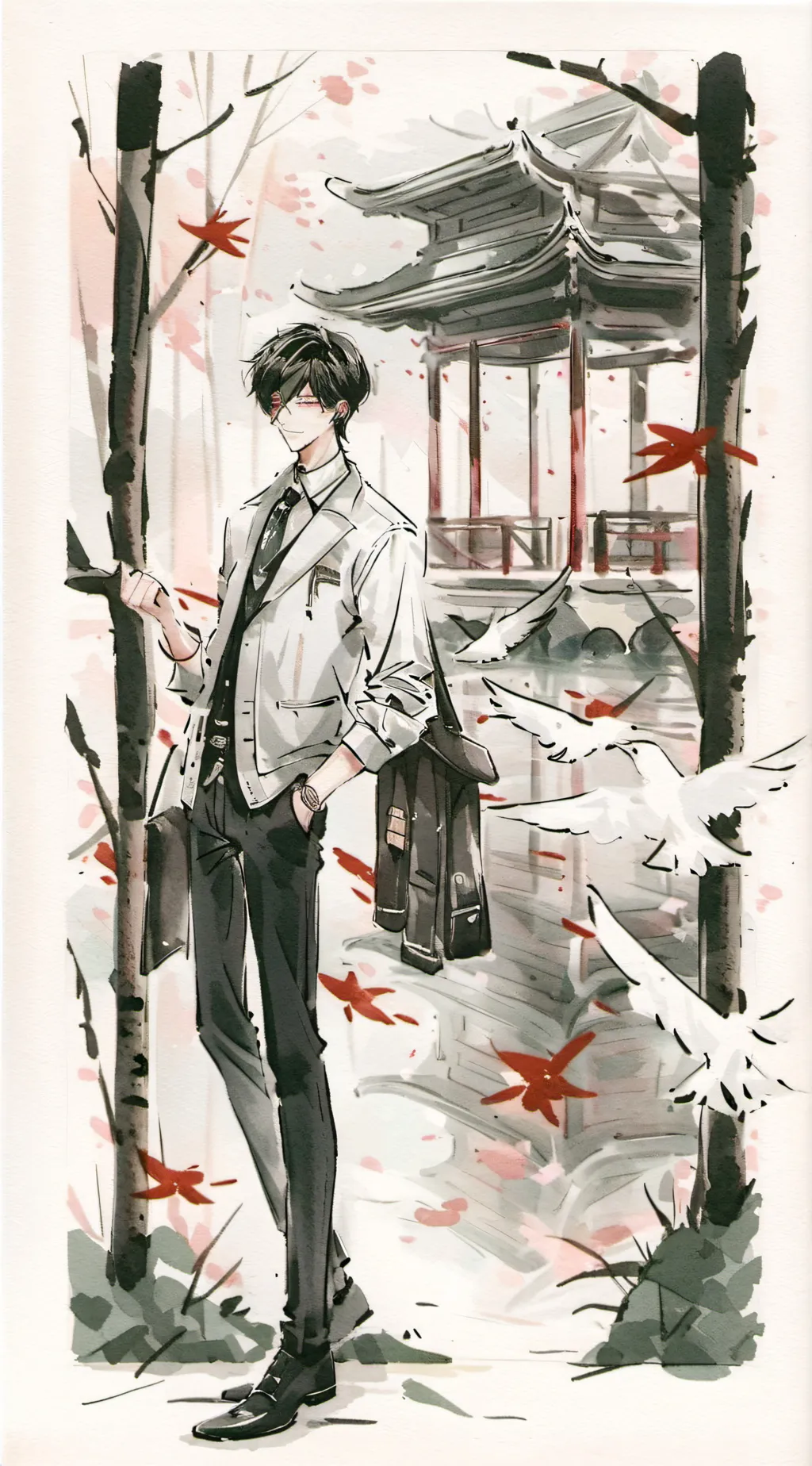 ai character: Shinkan background