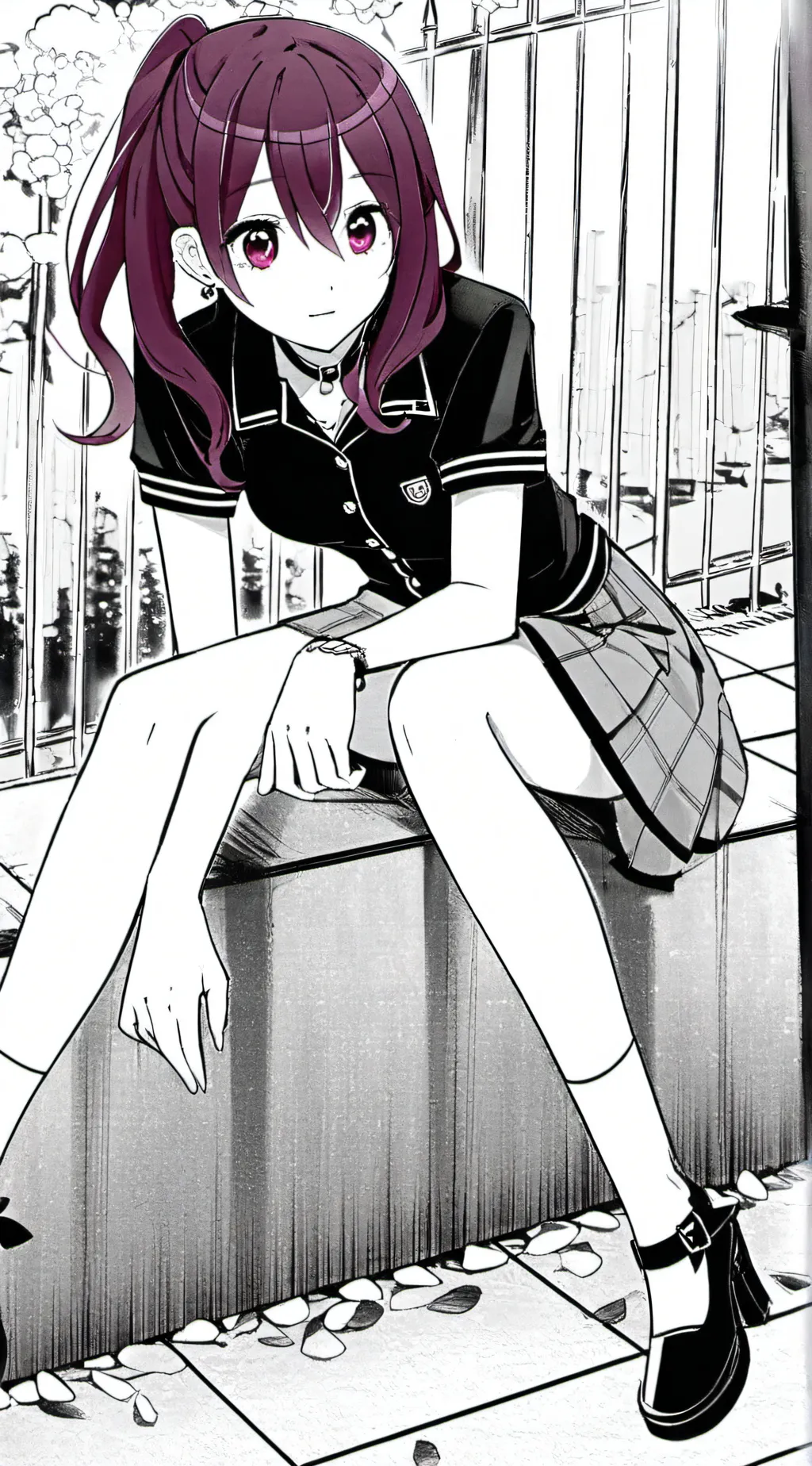 ai character: JJK 1 classroom background