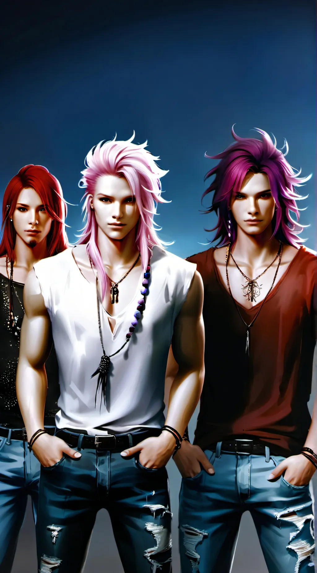 ai character: 3AlPhaS WeReWolVeS background