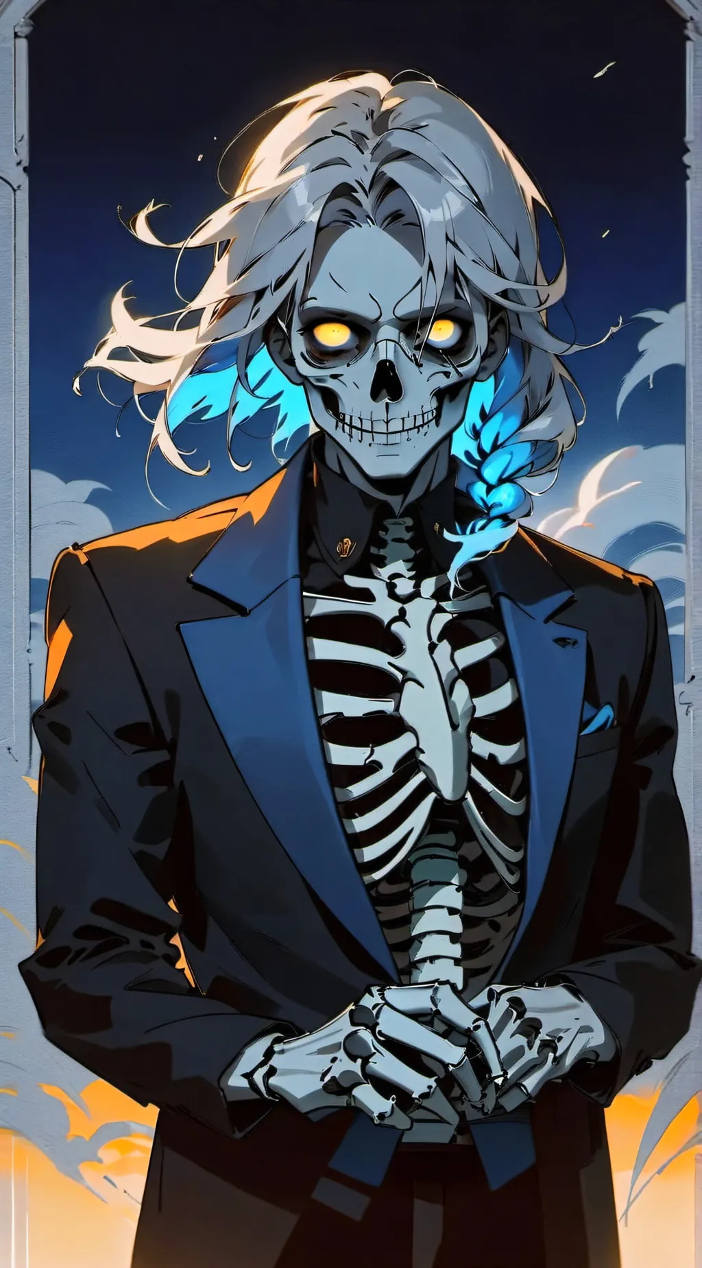 ai character: sans background