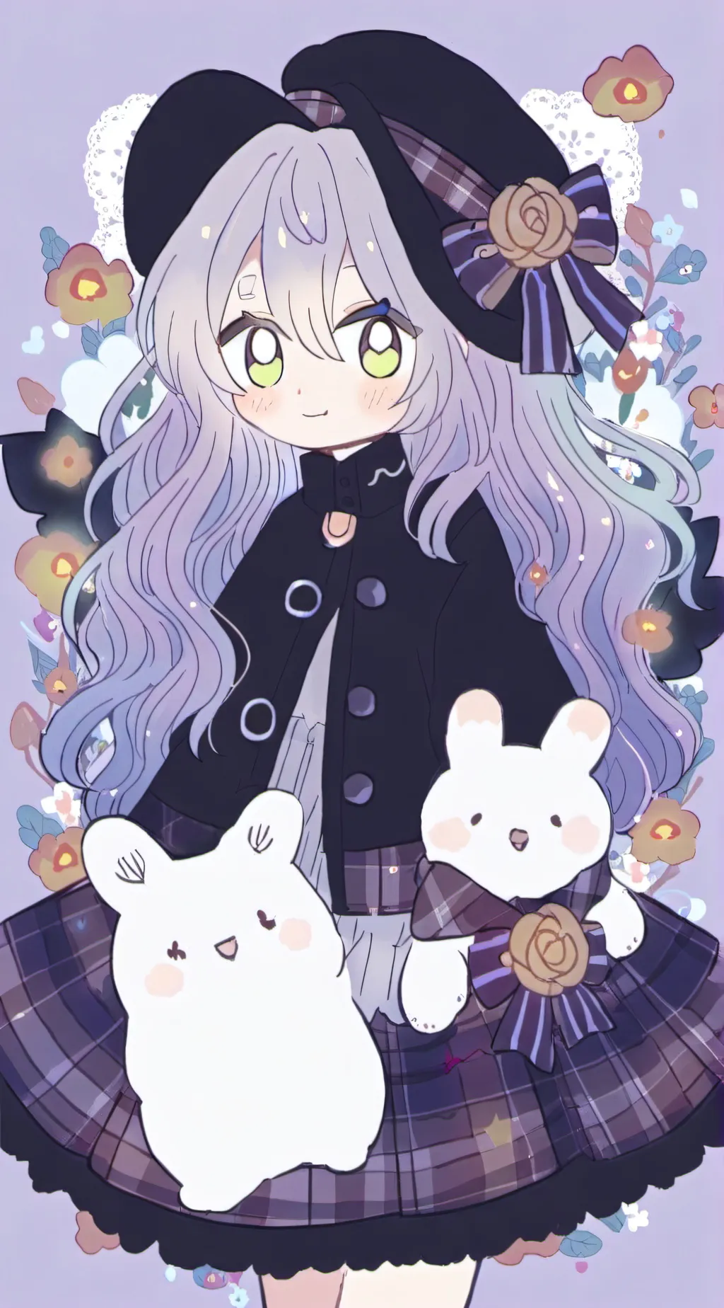 ai character: Luna background