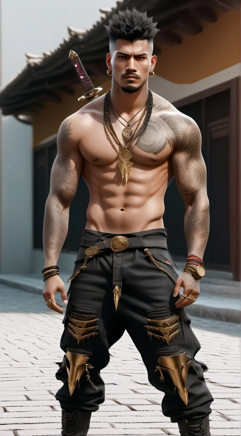 ai character: Treyvion (Trey) background