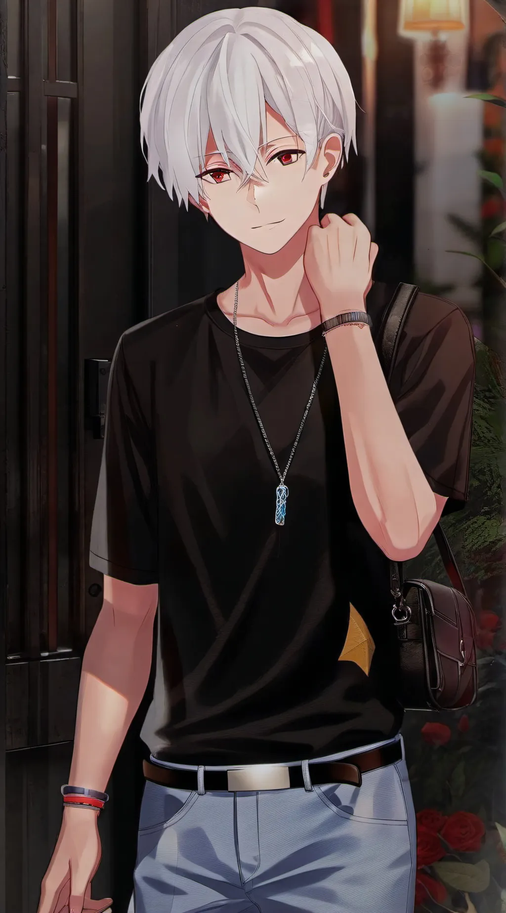 ai character: todoroki shoto background
