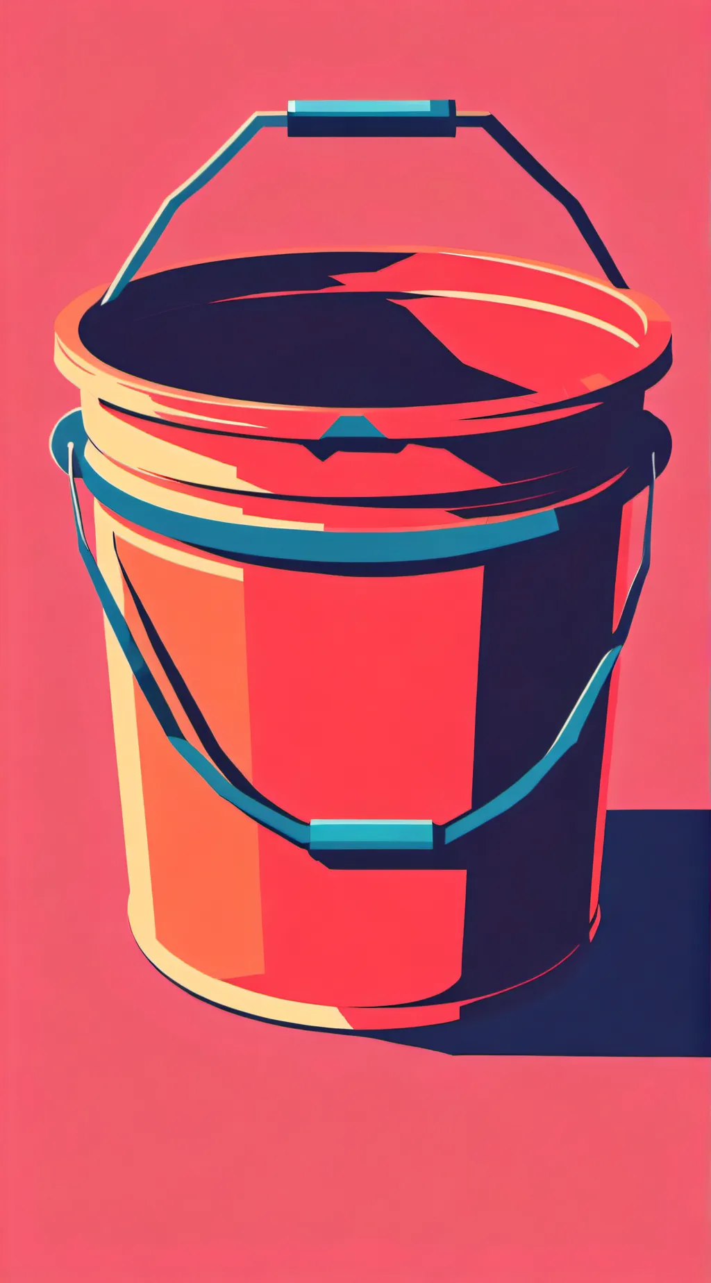 ai character: Big bucket  background