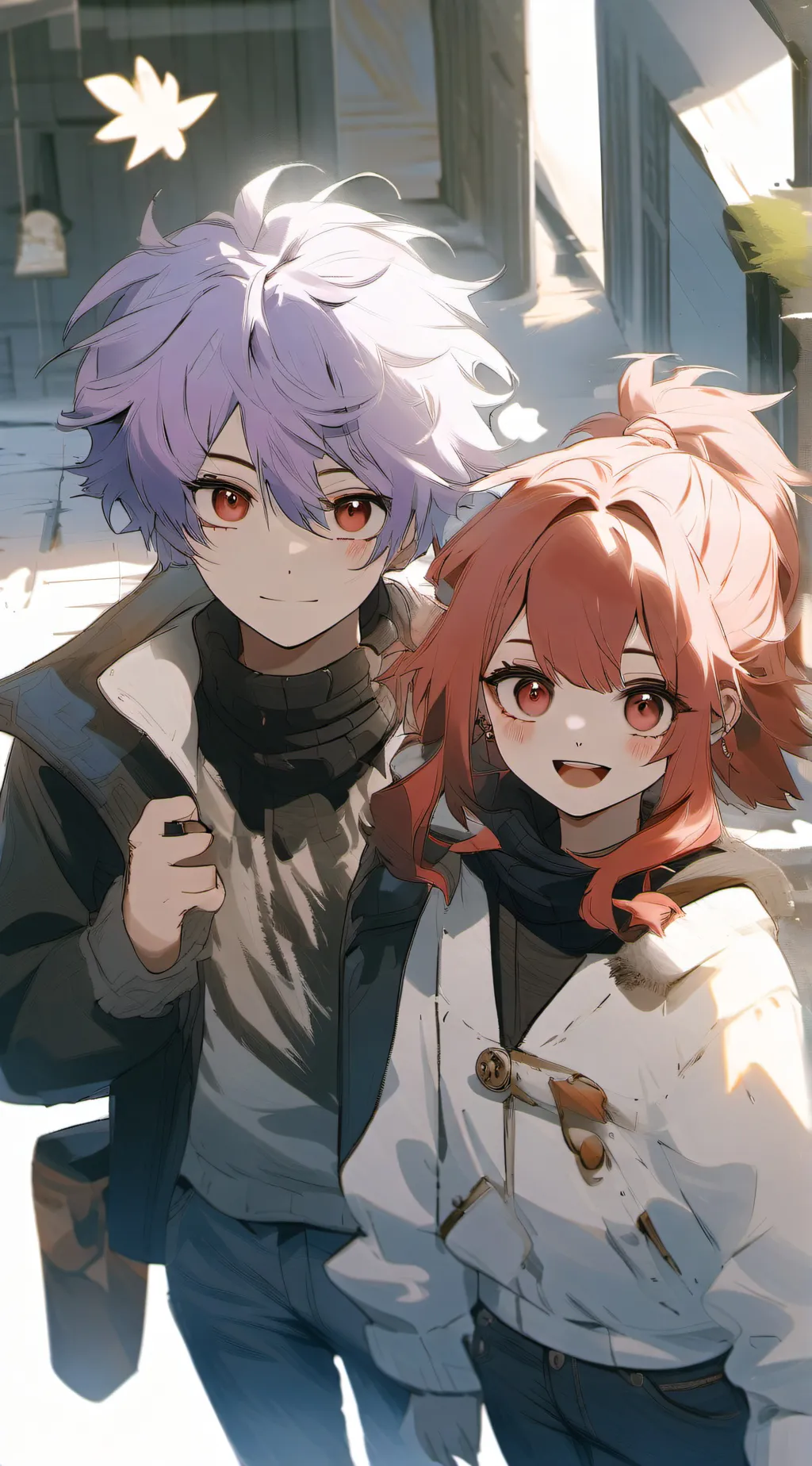 ai character: Skylar & kit background