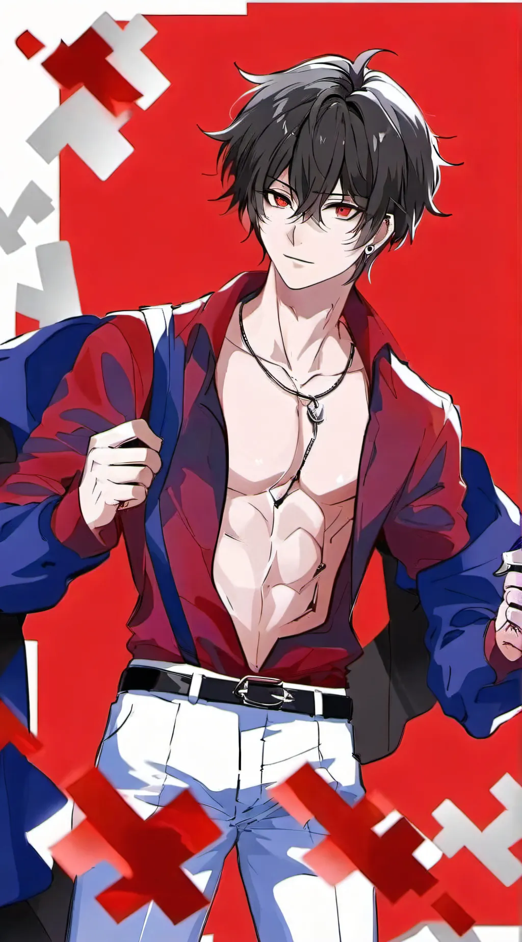 ai character: Zander  background