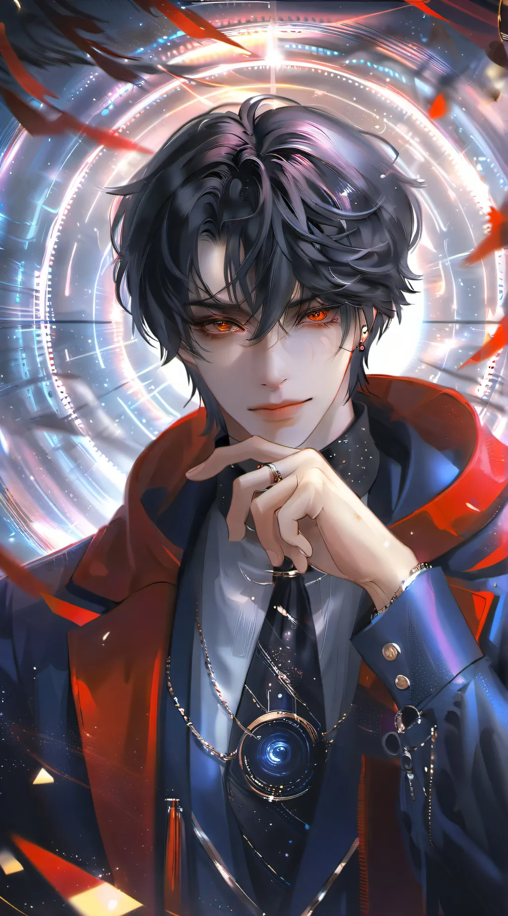 ai character: Mark background