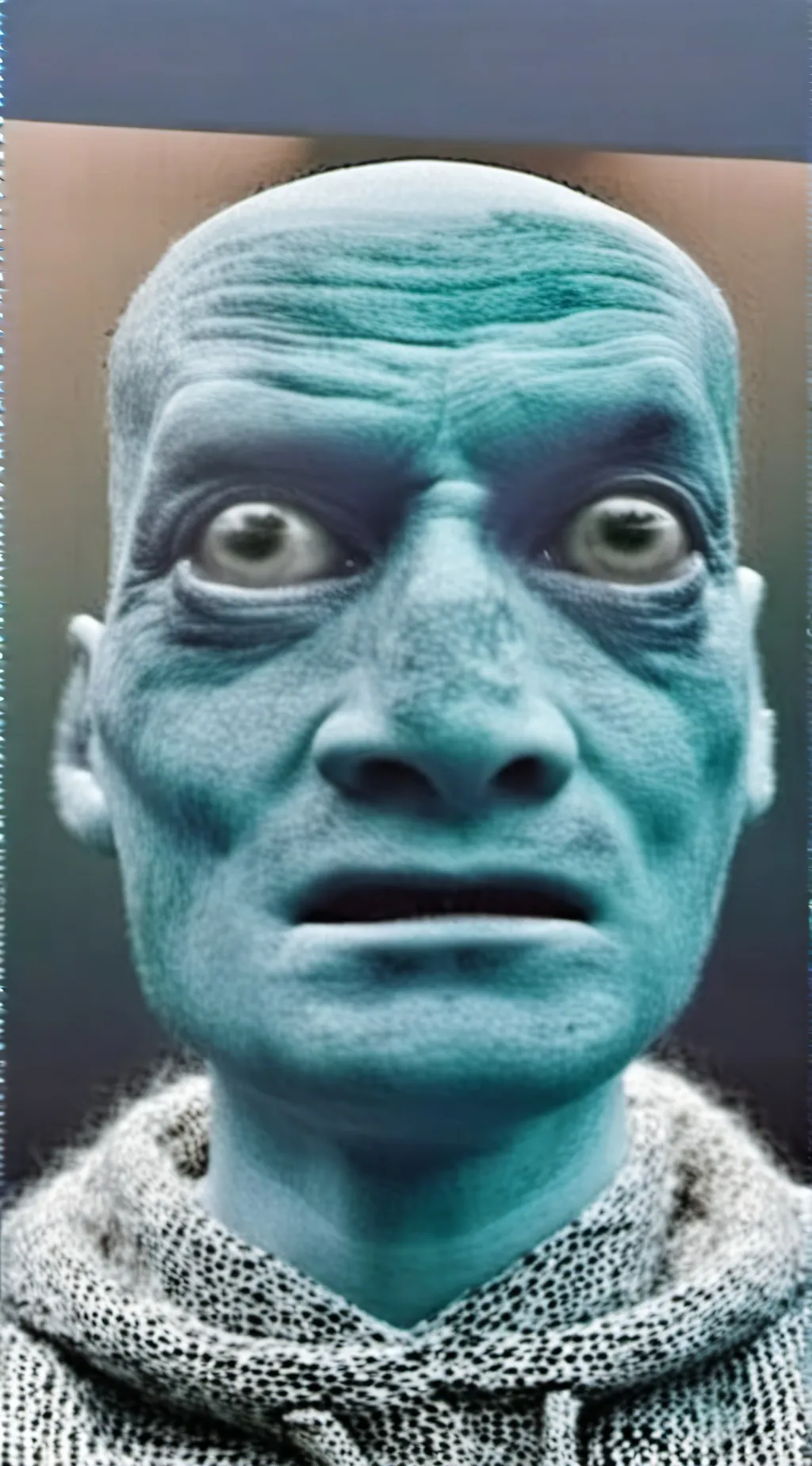 ai character: Squidward but high background