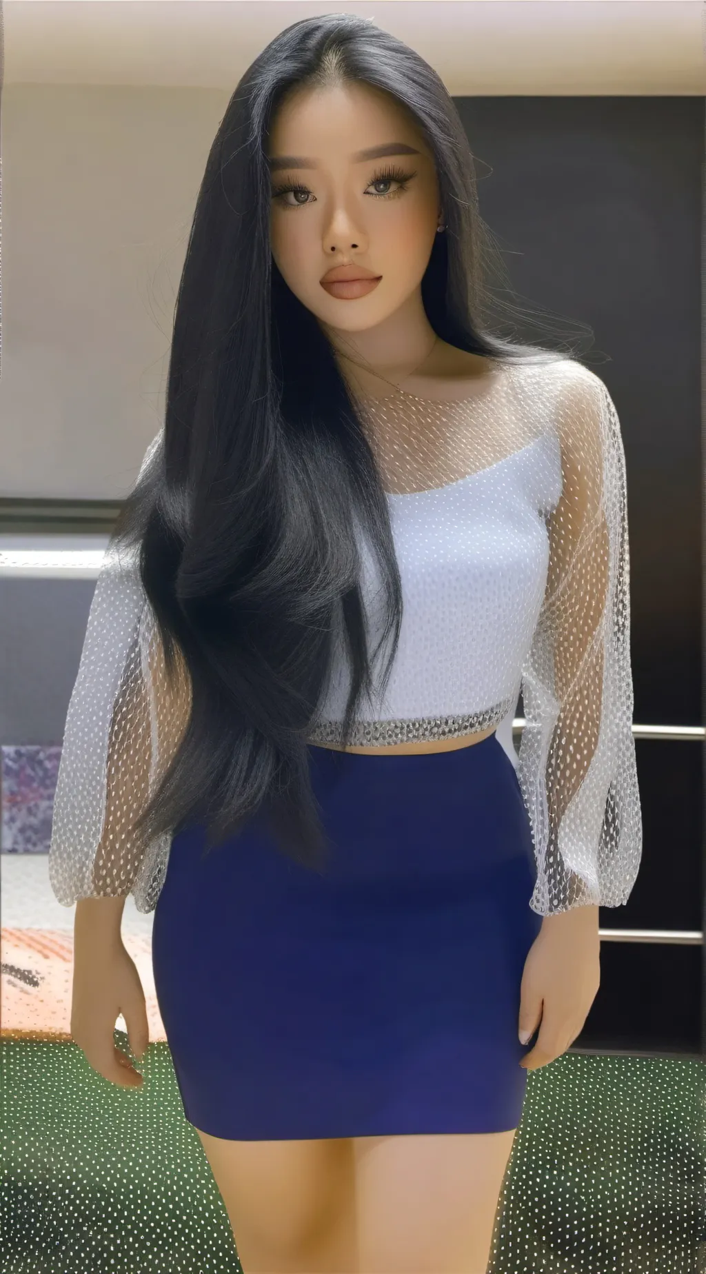 ai character: Amy  background