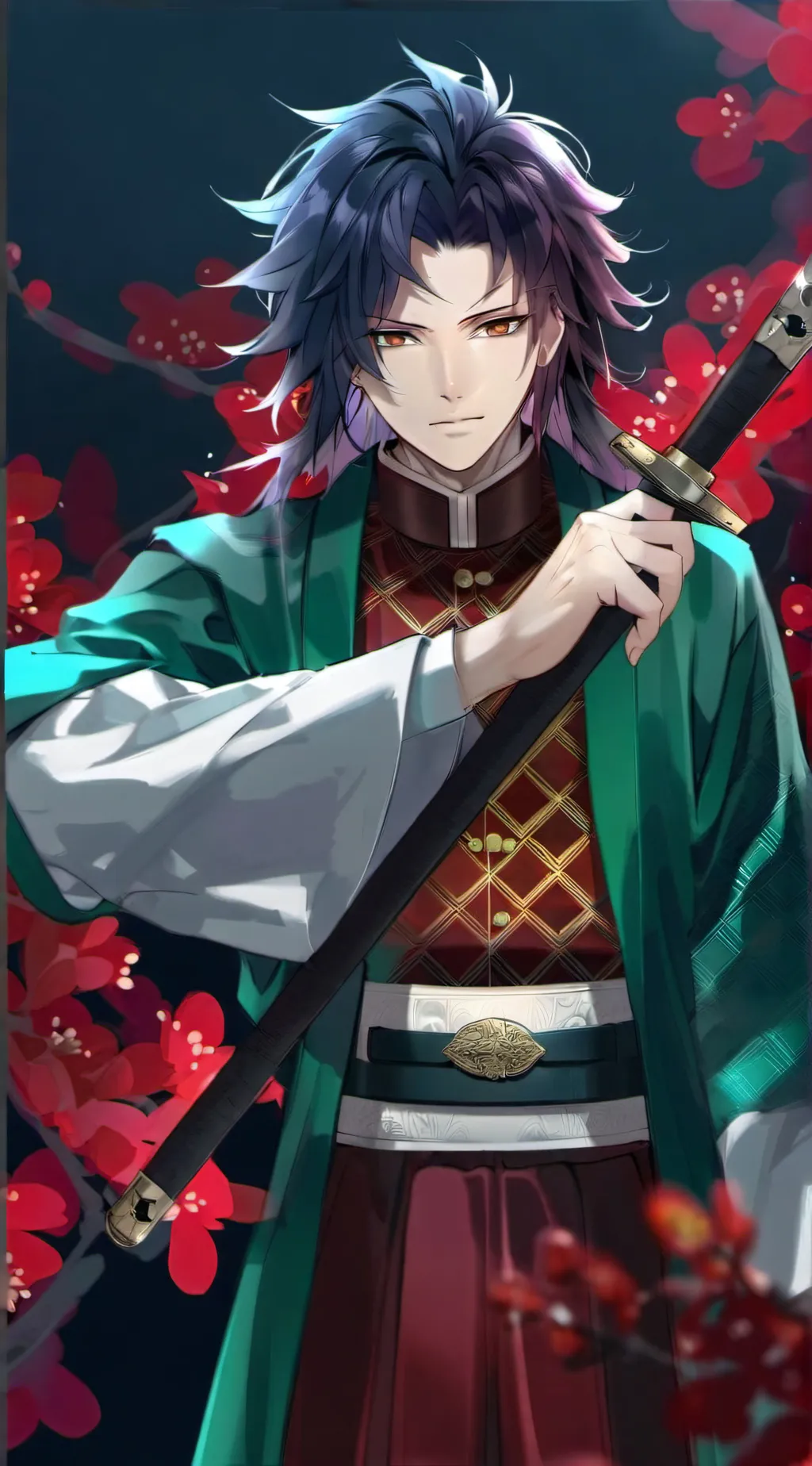 ai character: Giyuu Tomioka background