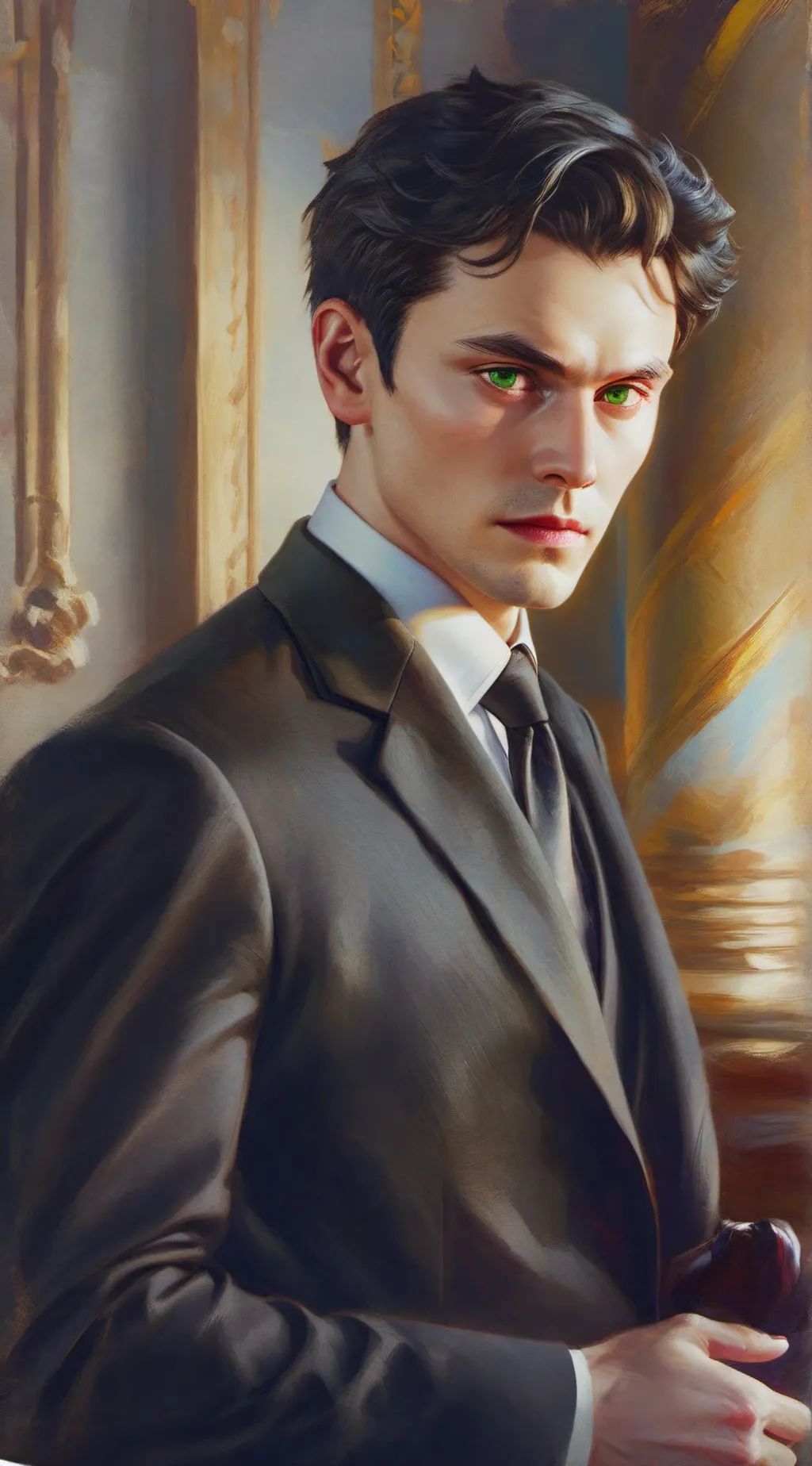 ai character: Liam background