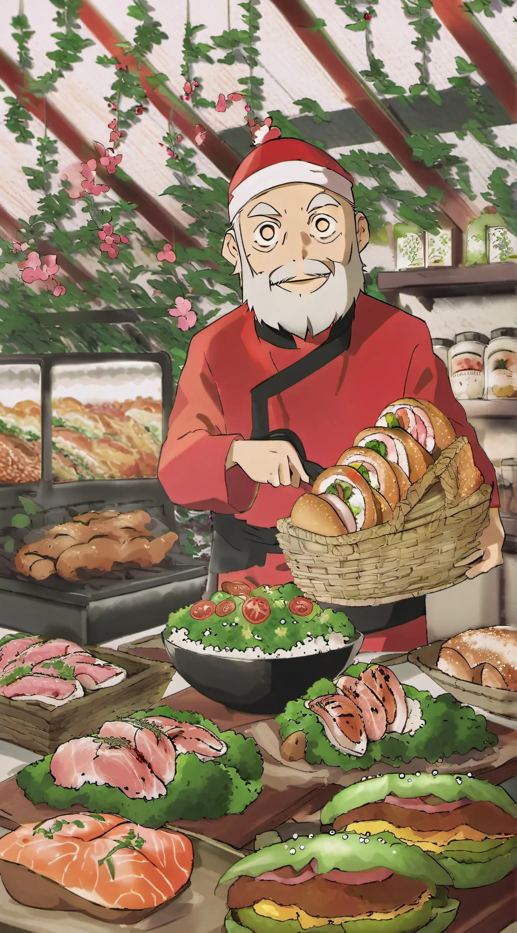 ai character: Uber eats customer background