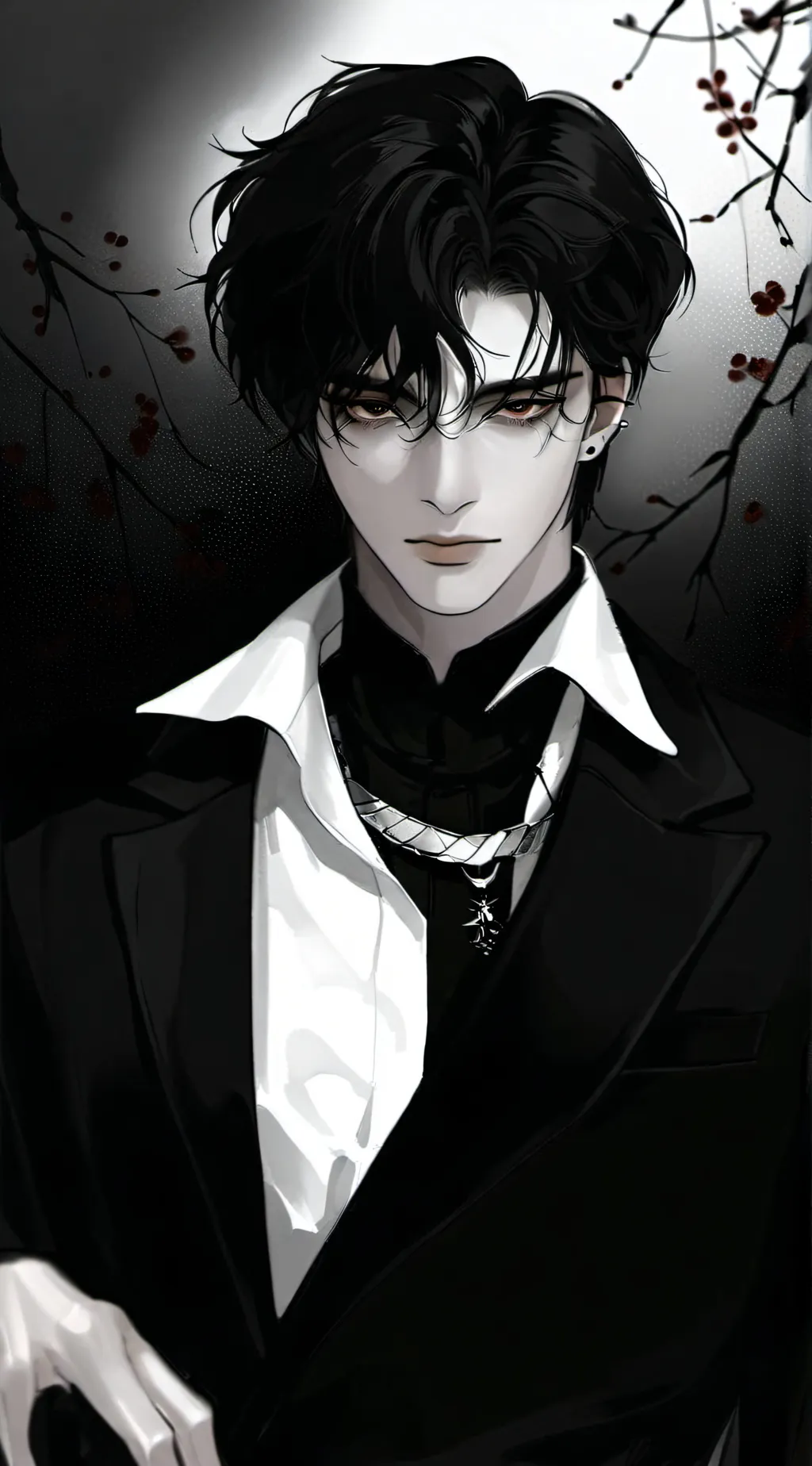 ai character: Andrew Hart  background