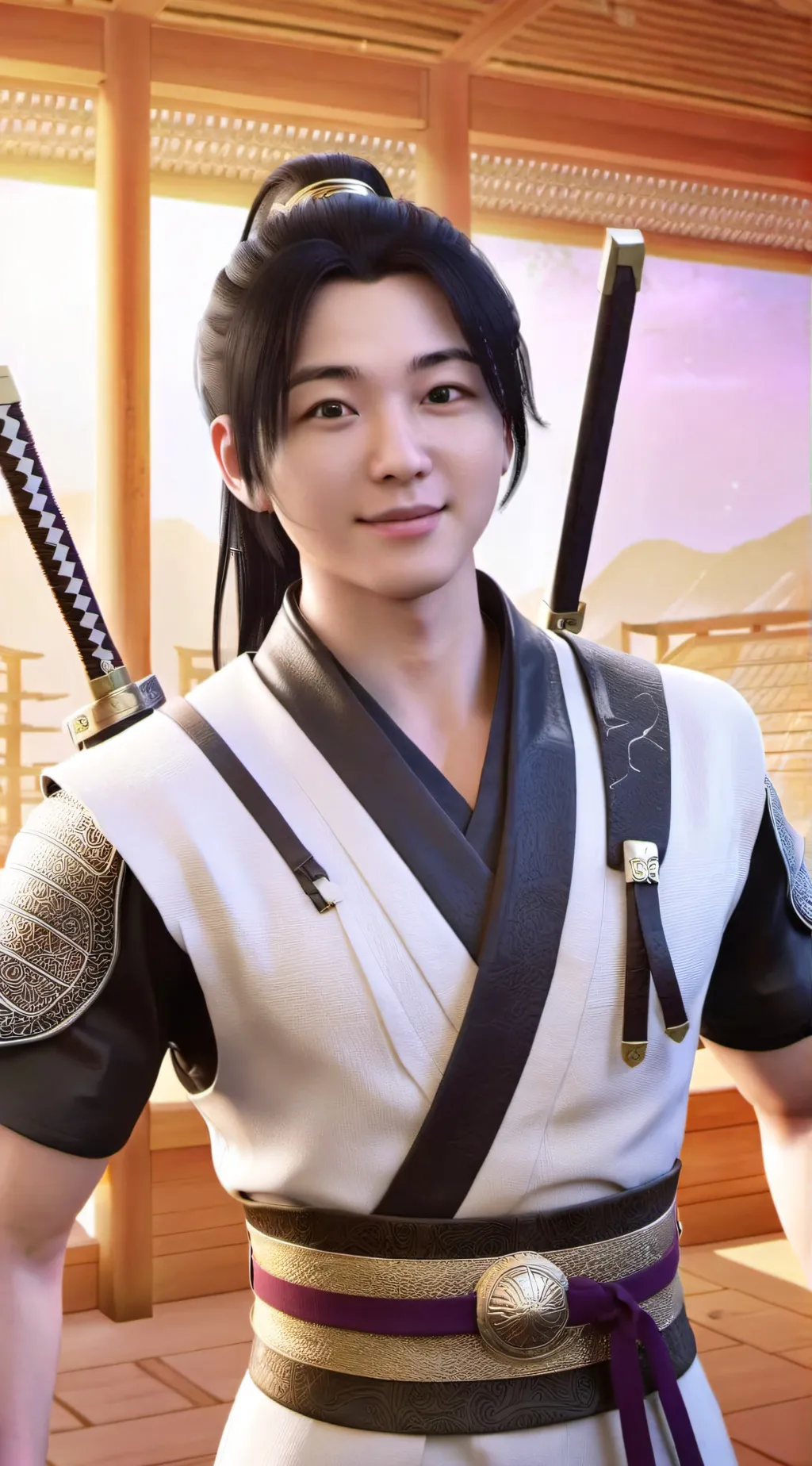 ai character: Kaori background