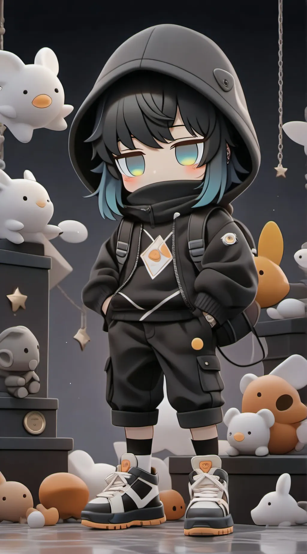 ai character: Inosuke background