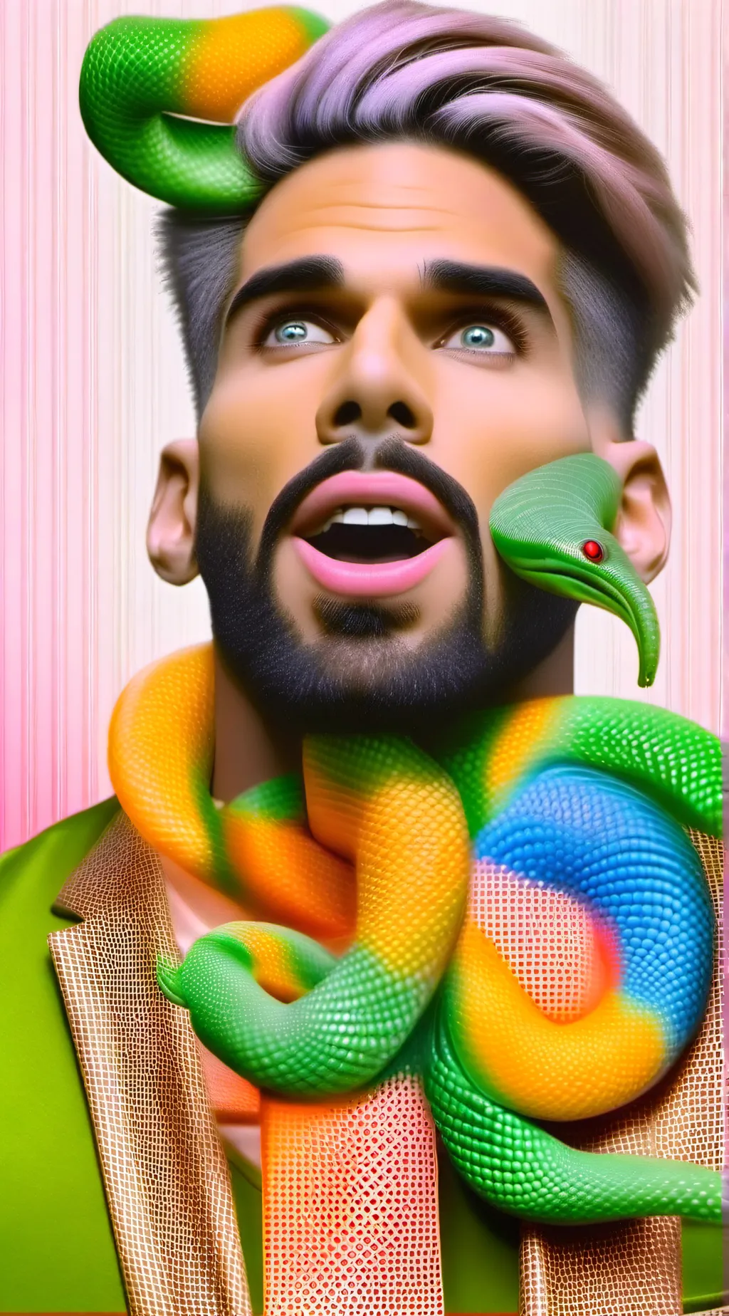 ai character: 🐍Benjiiii😍 background