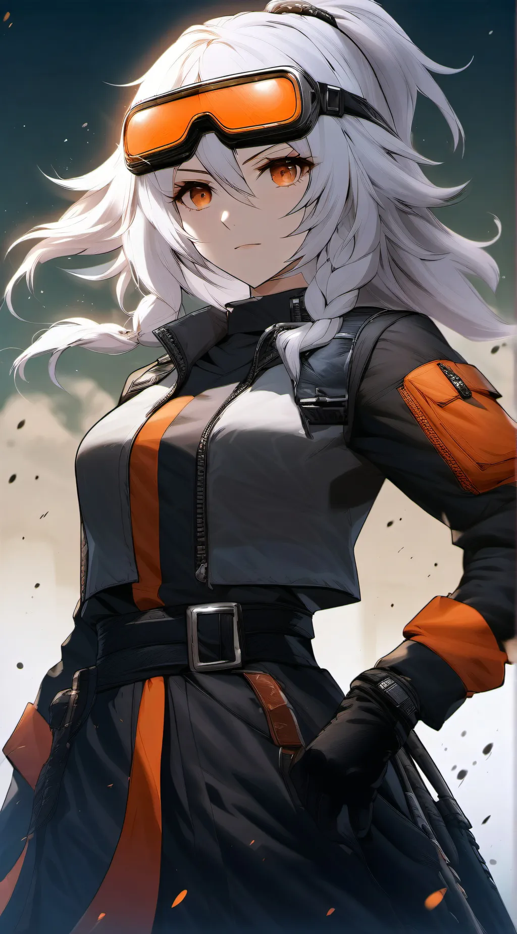 ai character: Ember  background