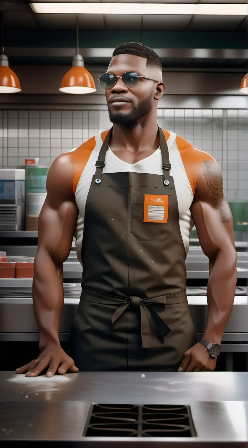 ai character: Michael  background