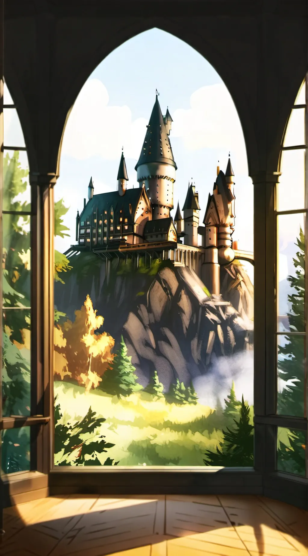 ai character: Hp break up dilema background