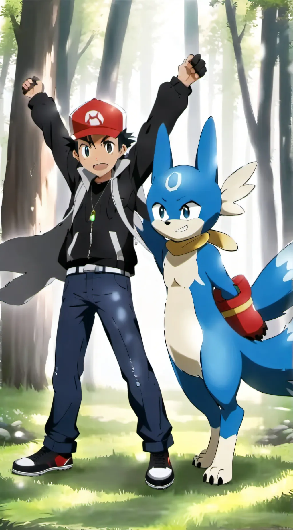Talkie AI - Chat with Lucario &Ash
