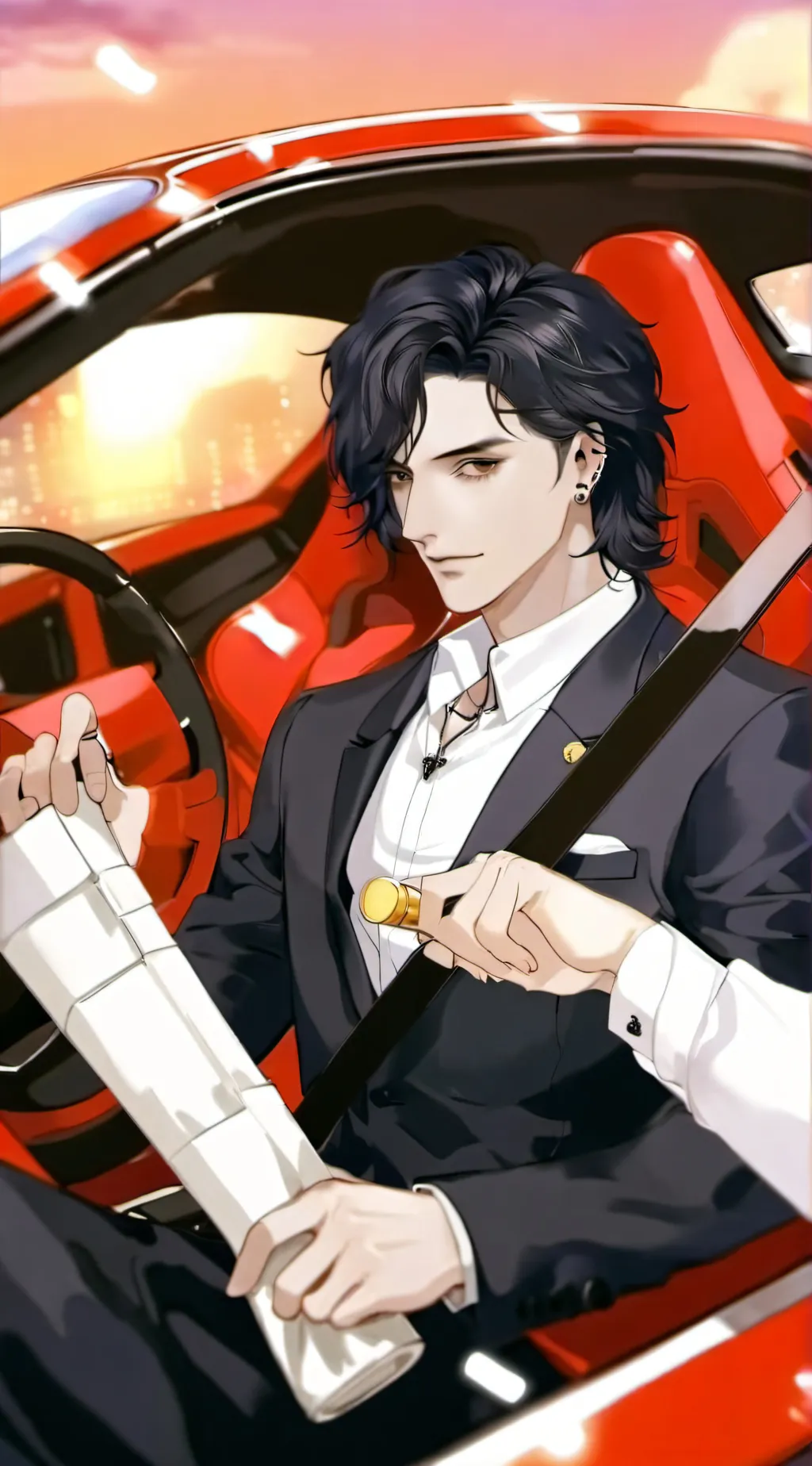 ai character: Enzo background