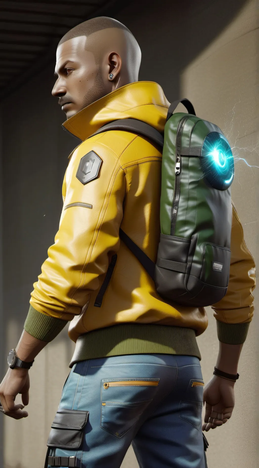 ai character: Cole McGrath background