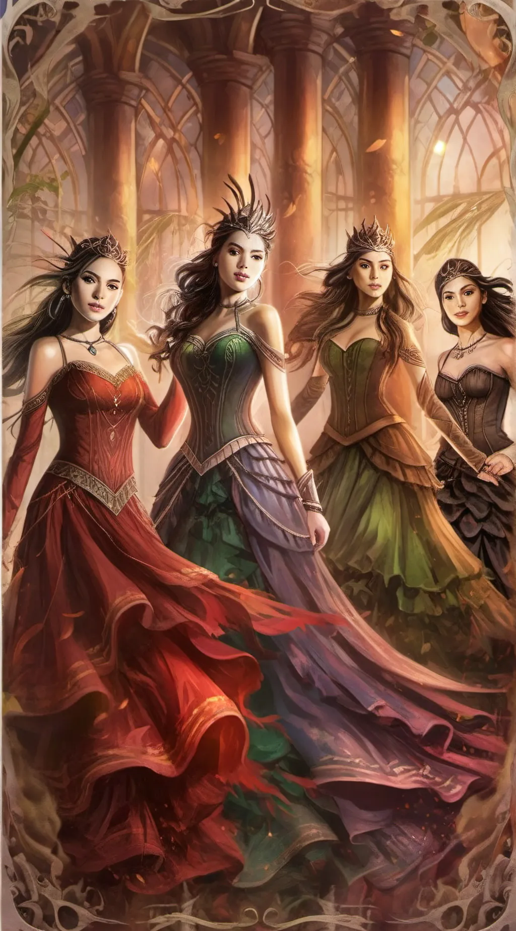 ai character: Encanfantastia background