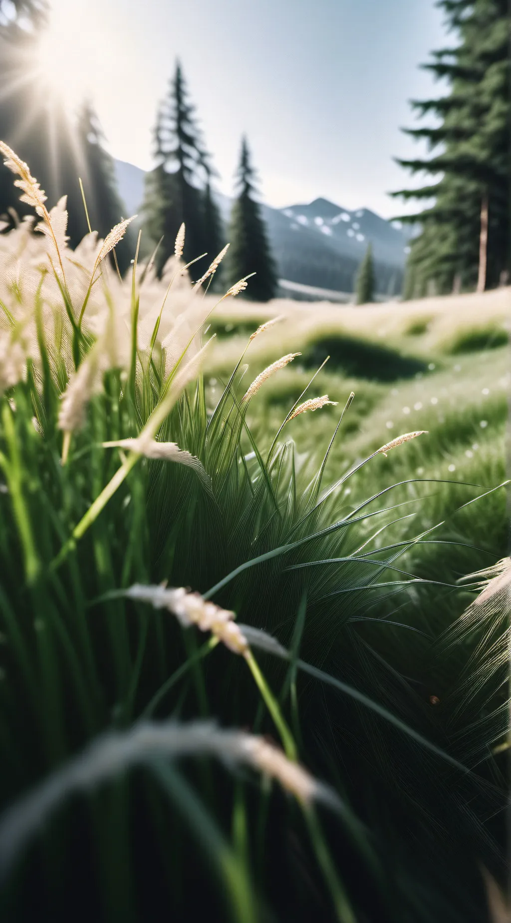 ai character: grass background