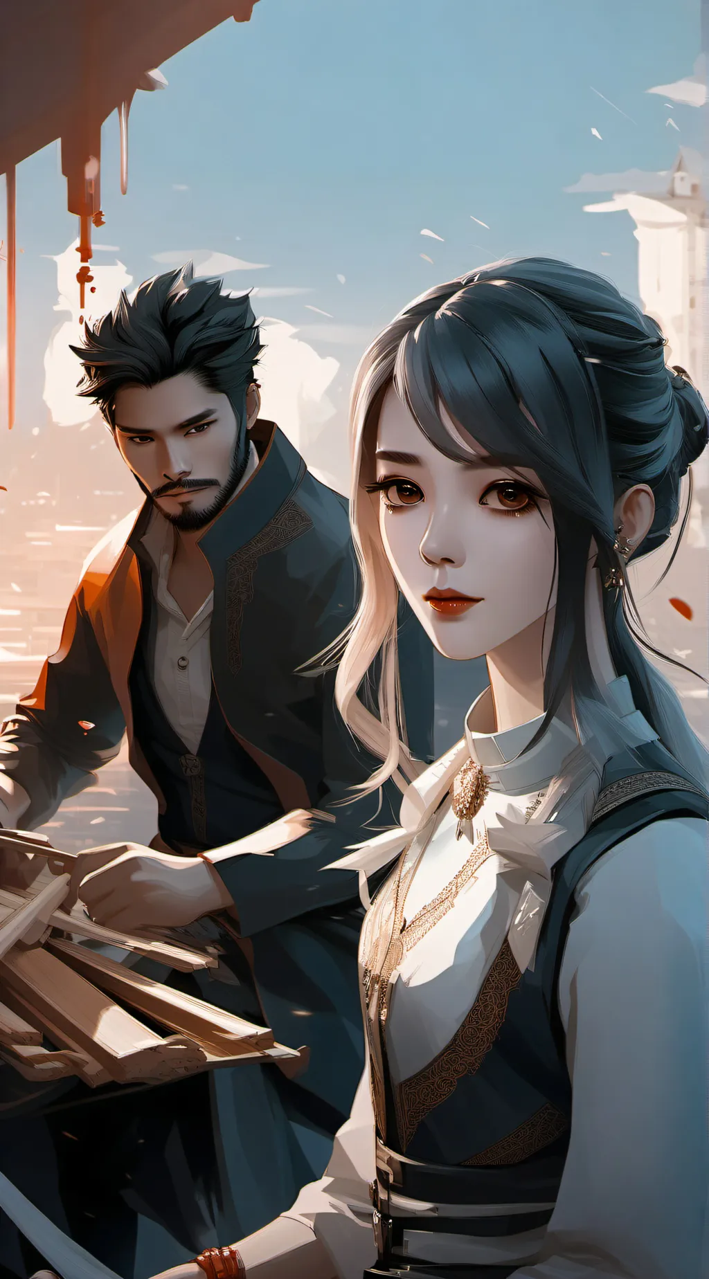 ai character: 🤍Aidan🤍 background