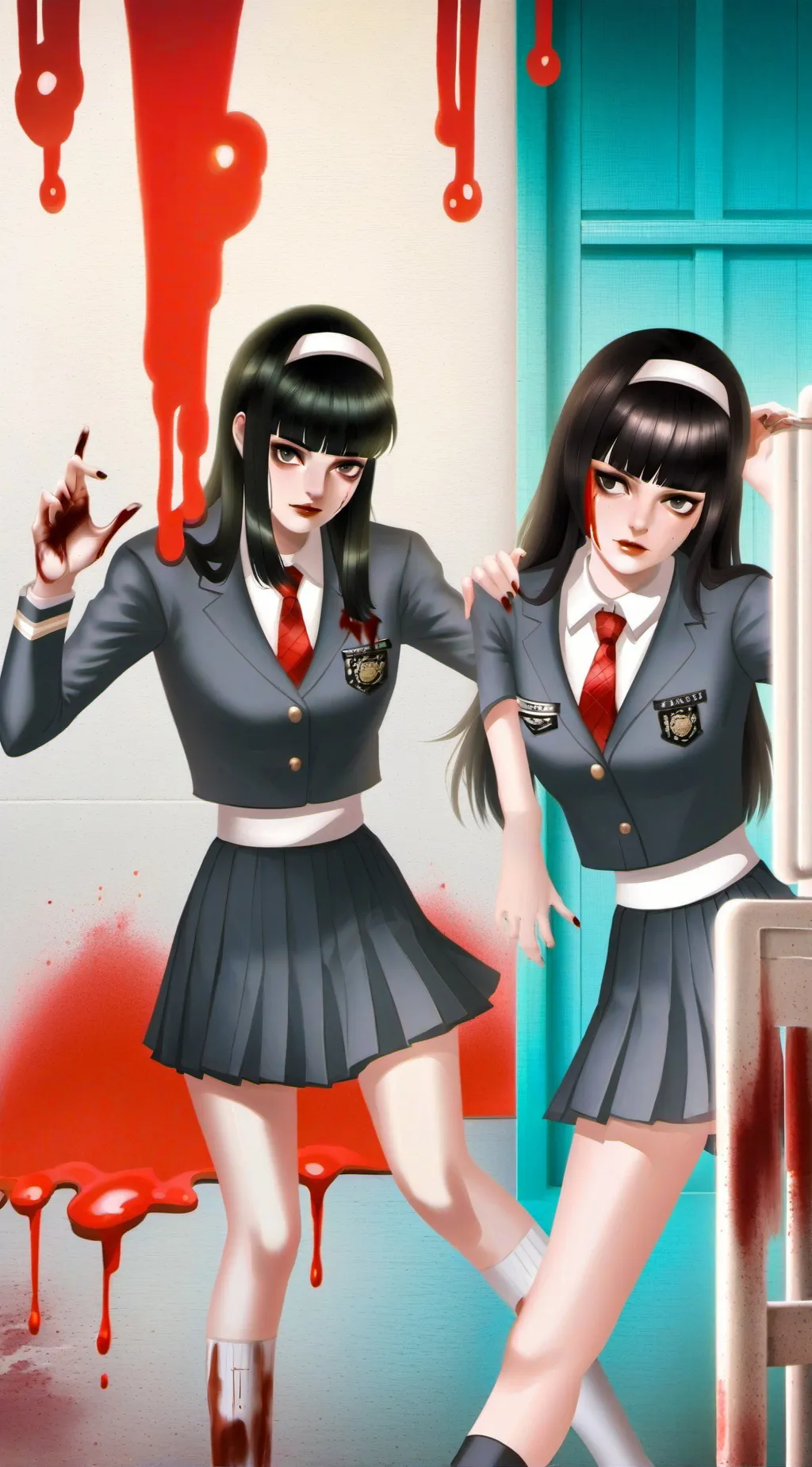 ai character: tomie x nanno mha background