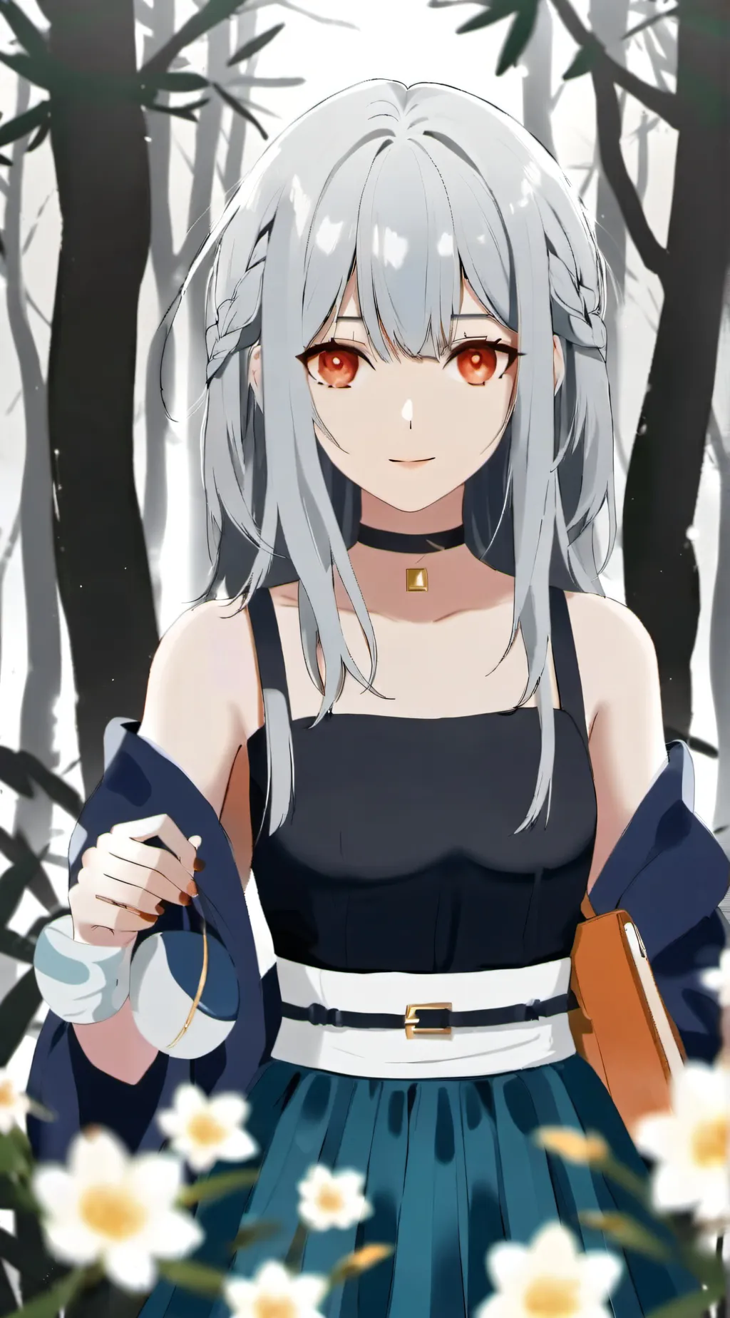 ai character: Розетта 🏵 💘 background