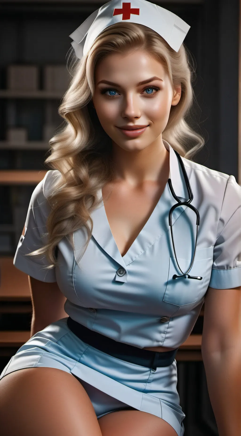ai character: Nat (School Nurse) background