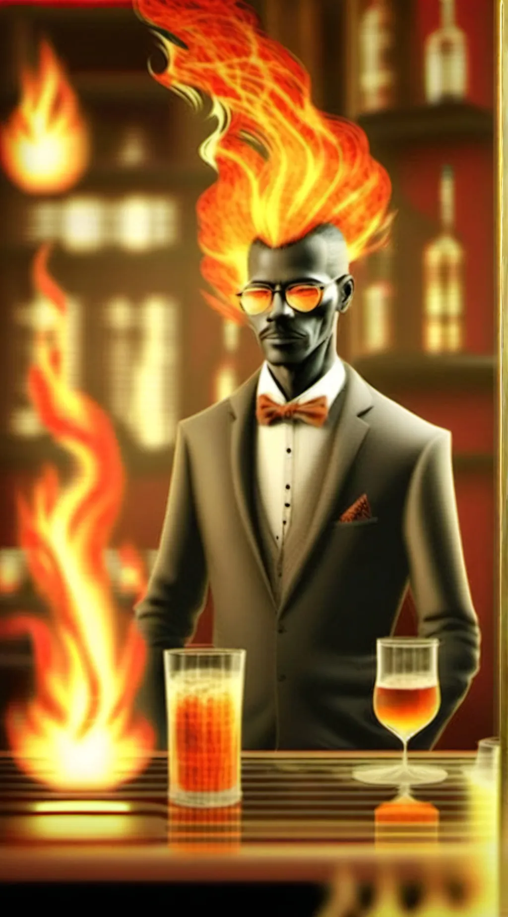 Talkie AI - Chat with Bar at Grillby's