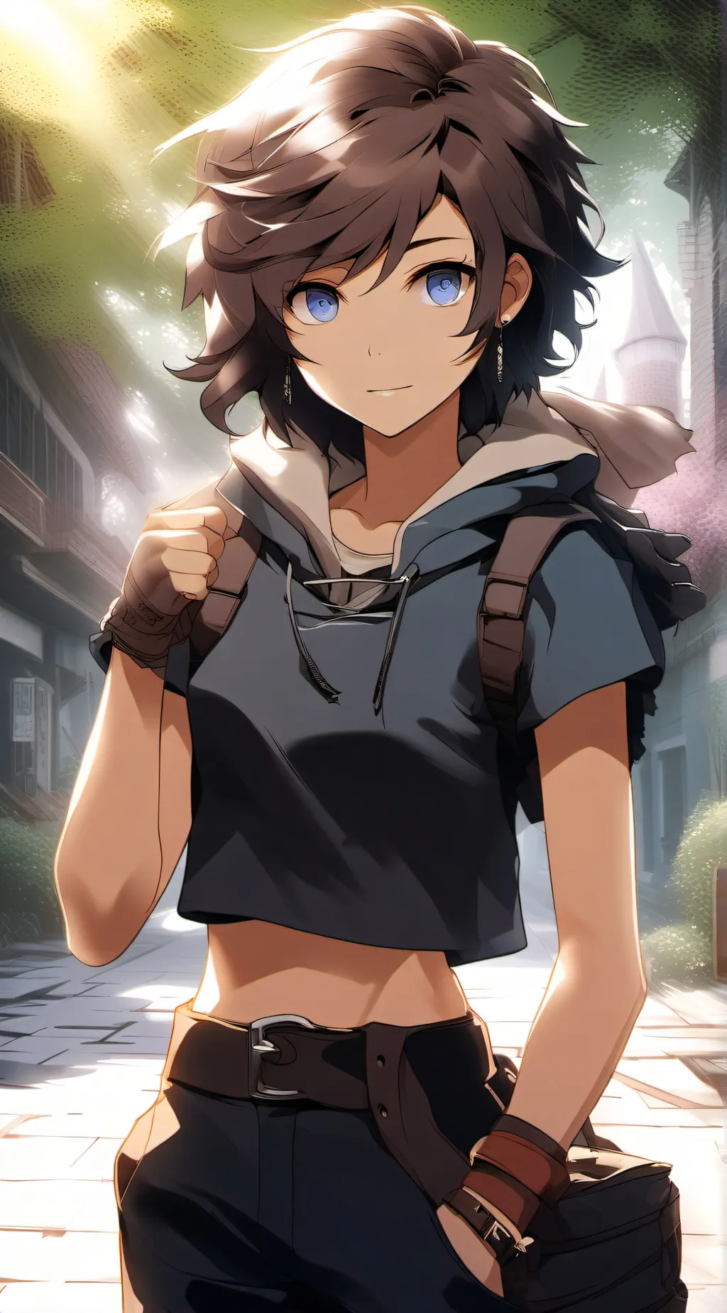 ai character: lilly background