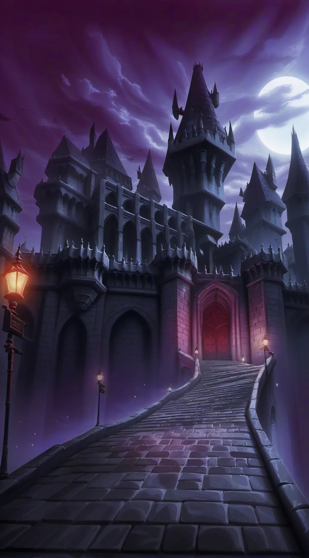 ai character: hogwarts  background