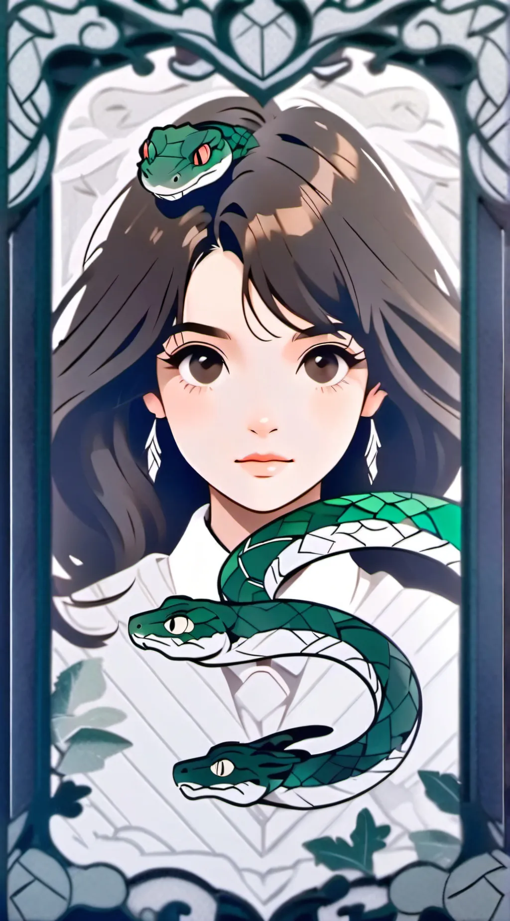 ai character: Ava  background