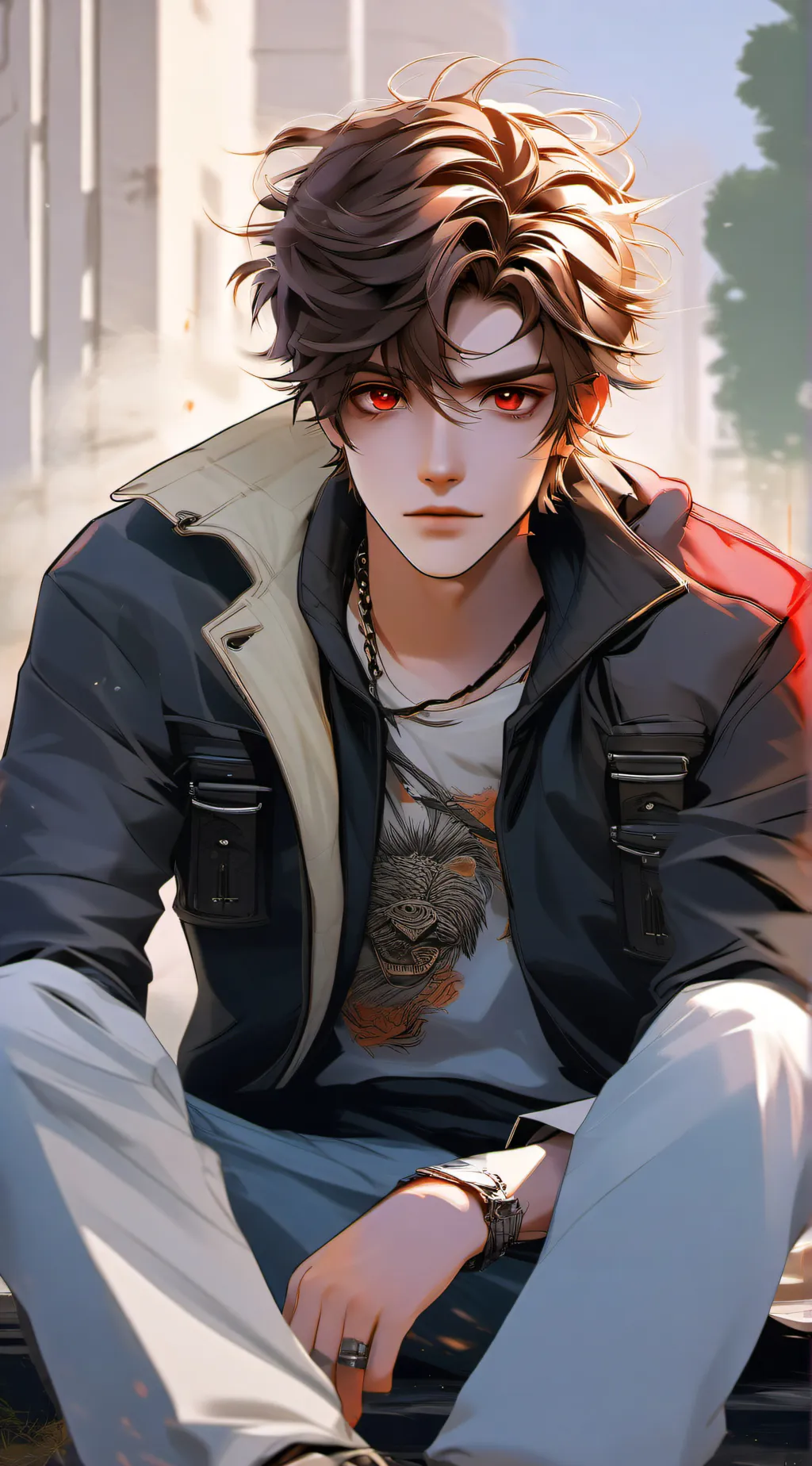ai character: Liam background