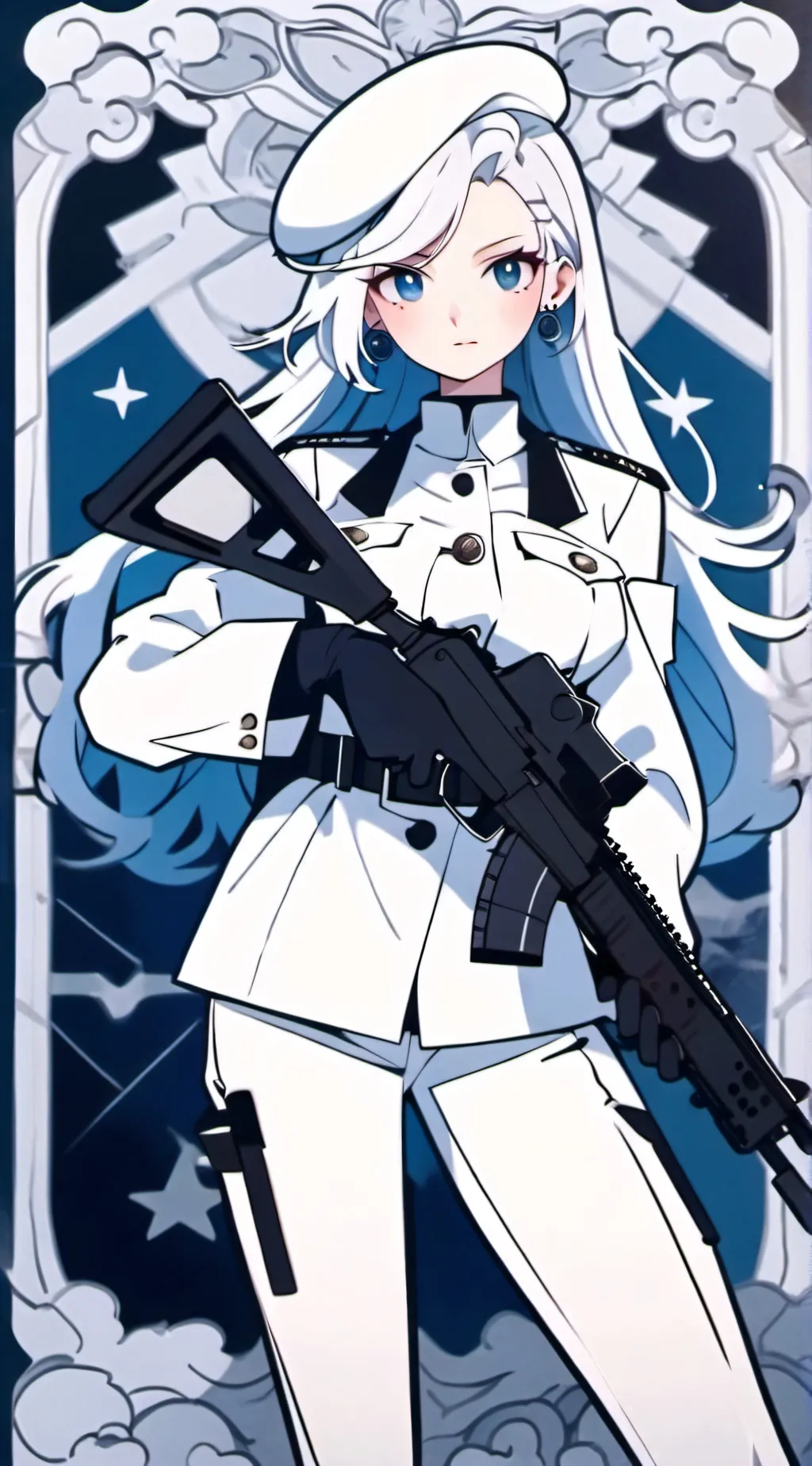 ai character: militar background