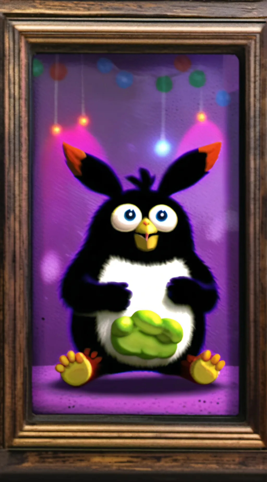 ai character: tattletail background