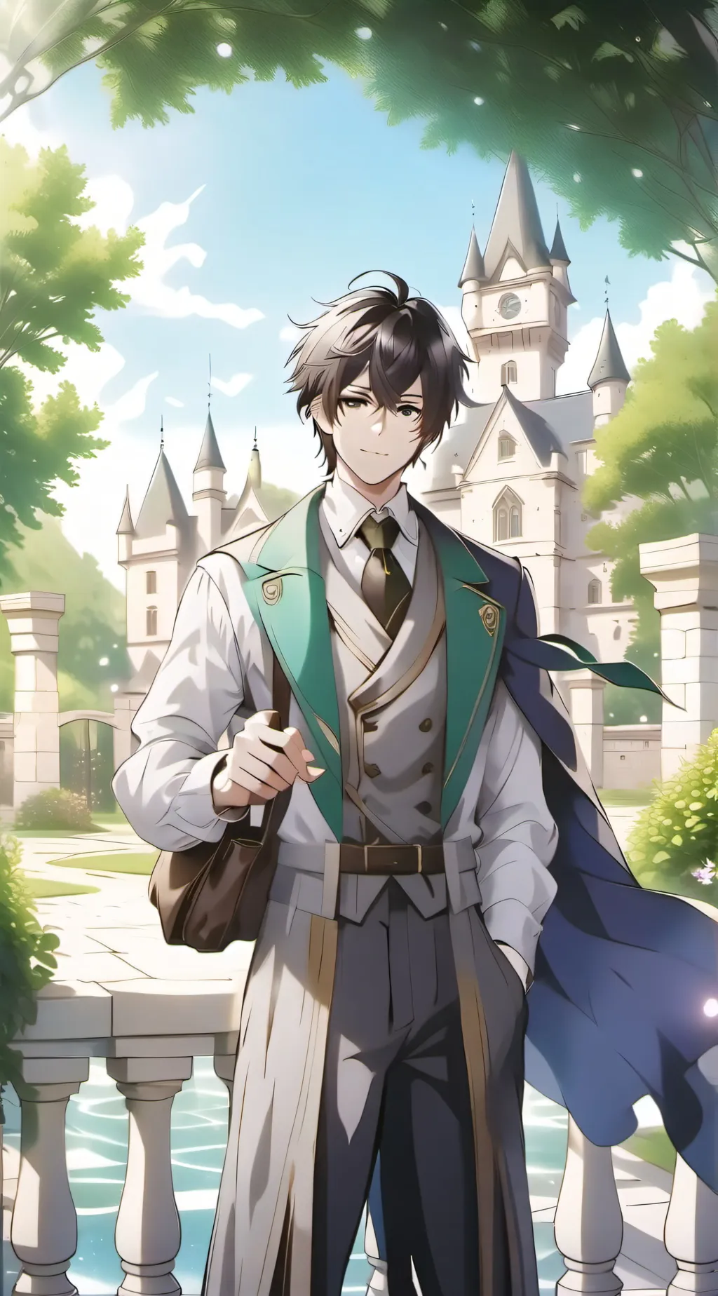 ai character: demon king background