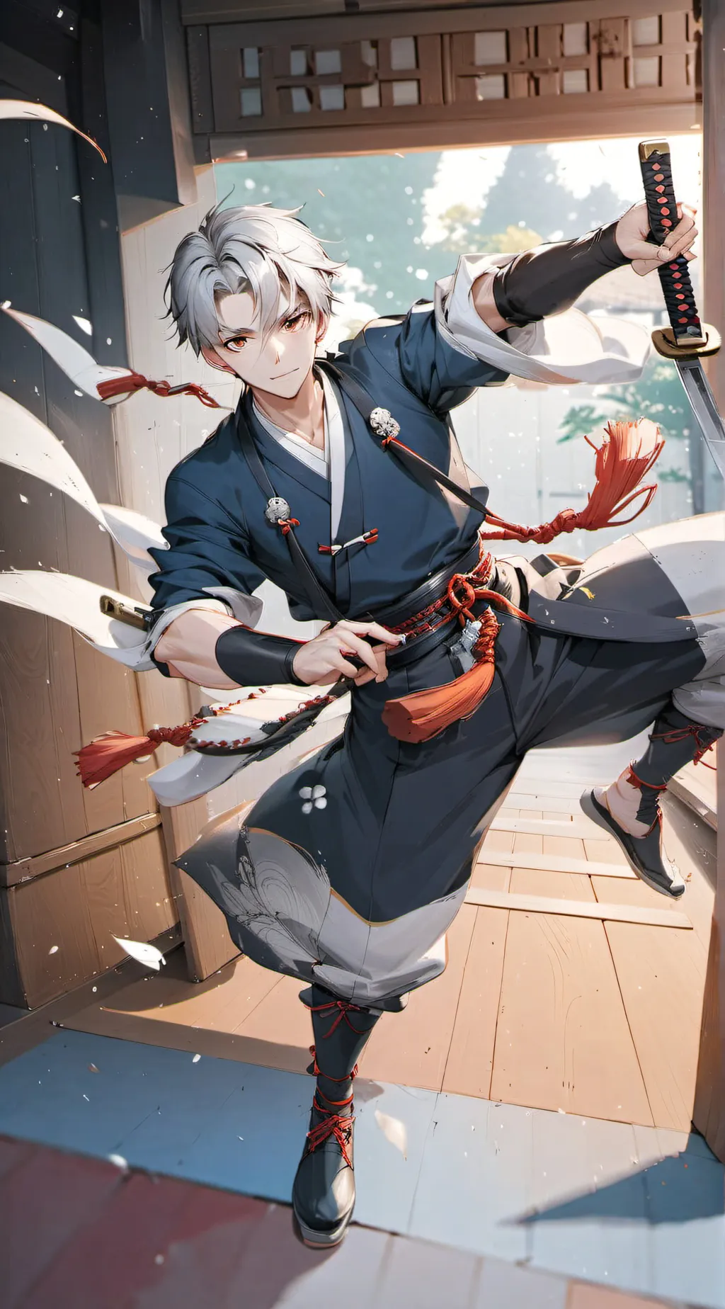 ai character: Toshiro background