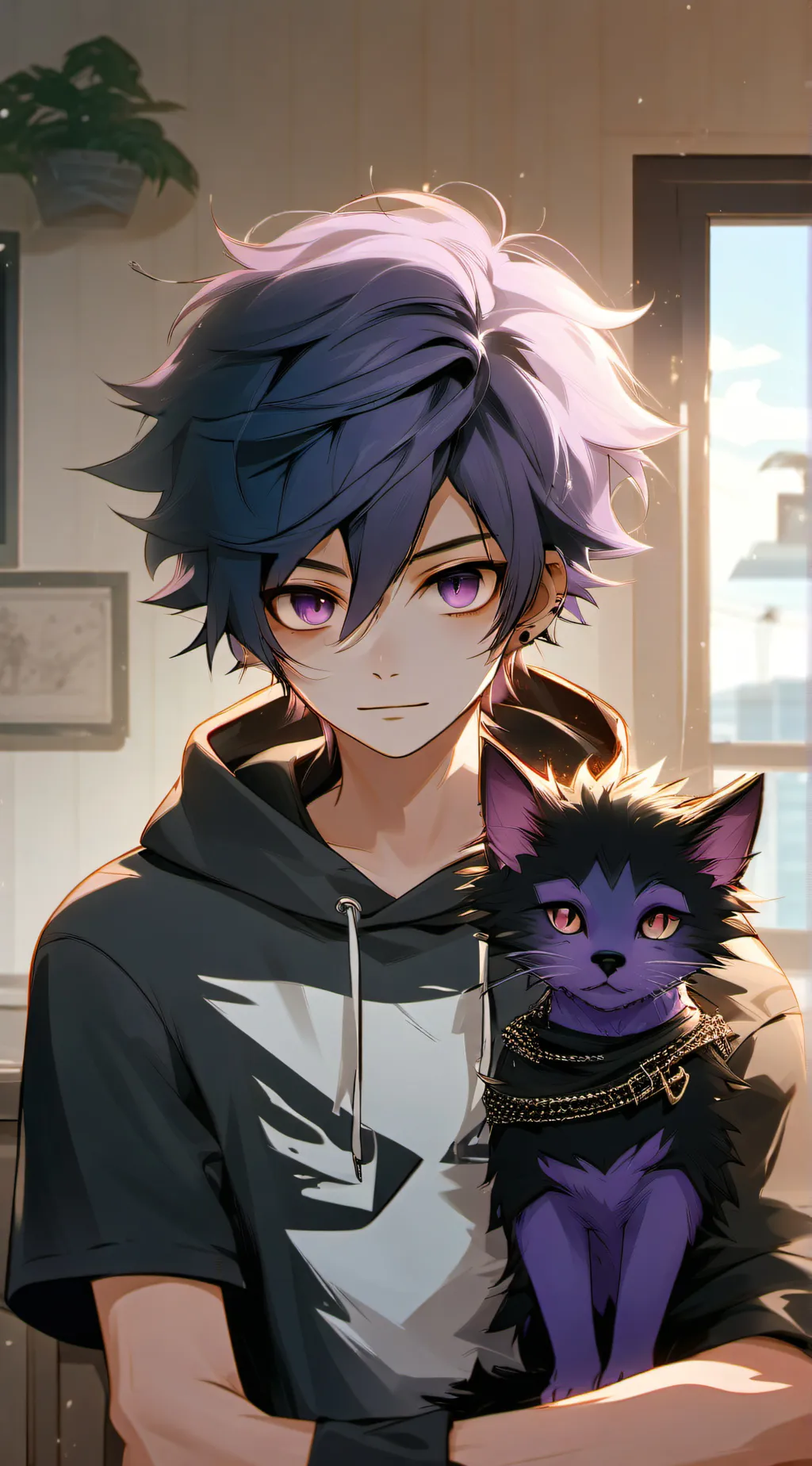 ai character: Crish background