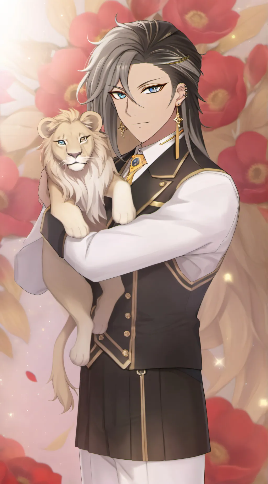 ai character: Prince Lion Ryker background