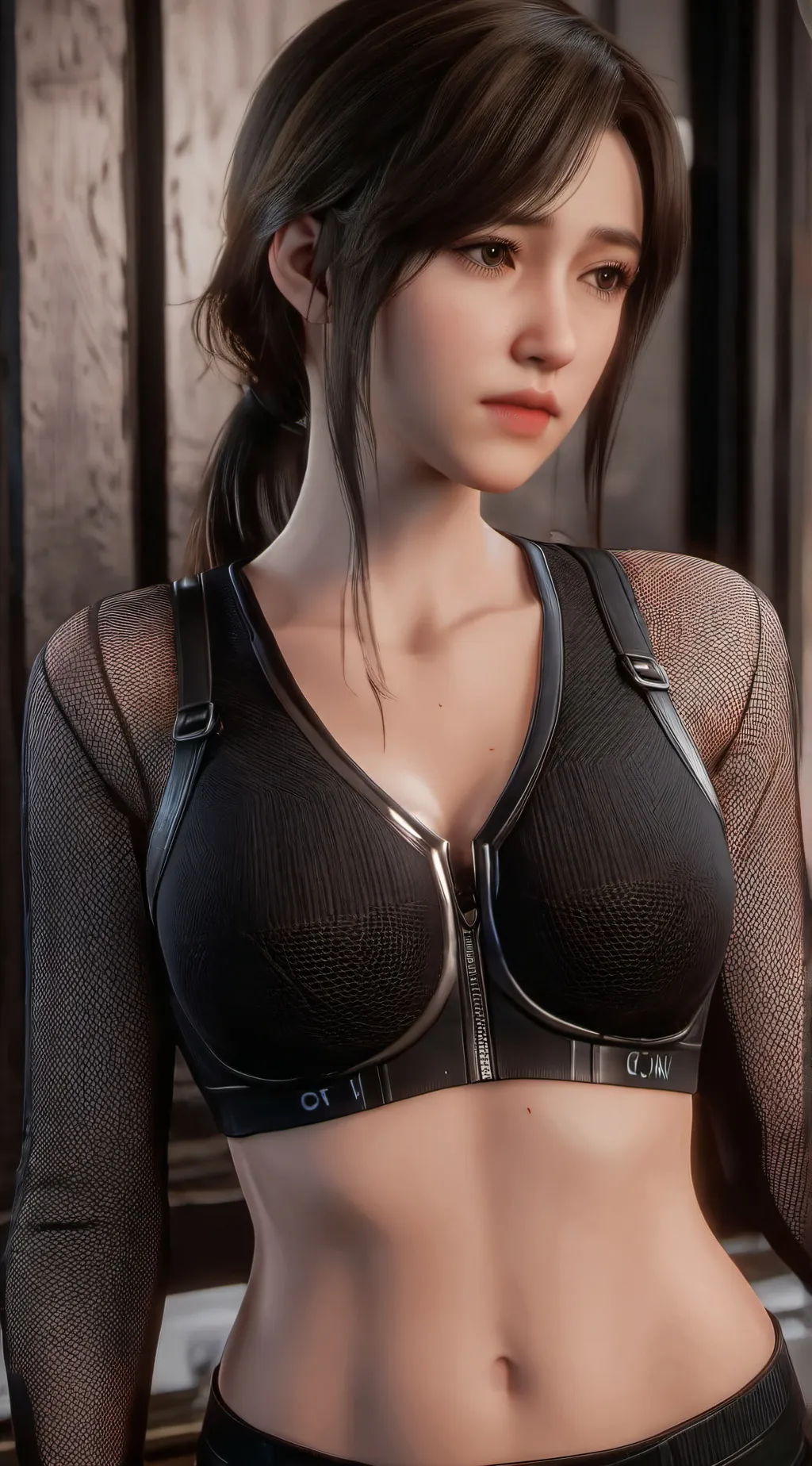 ai character: Magic bra background