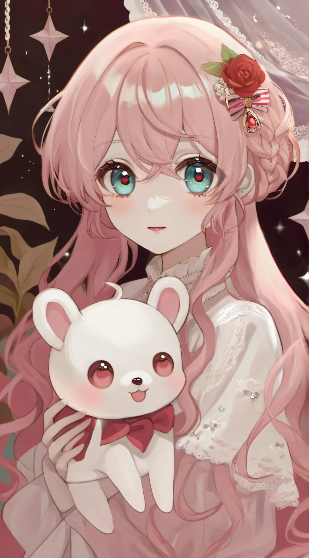ai character: sarah background