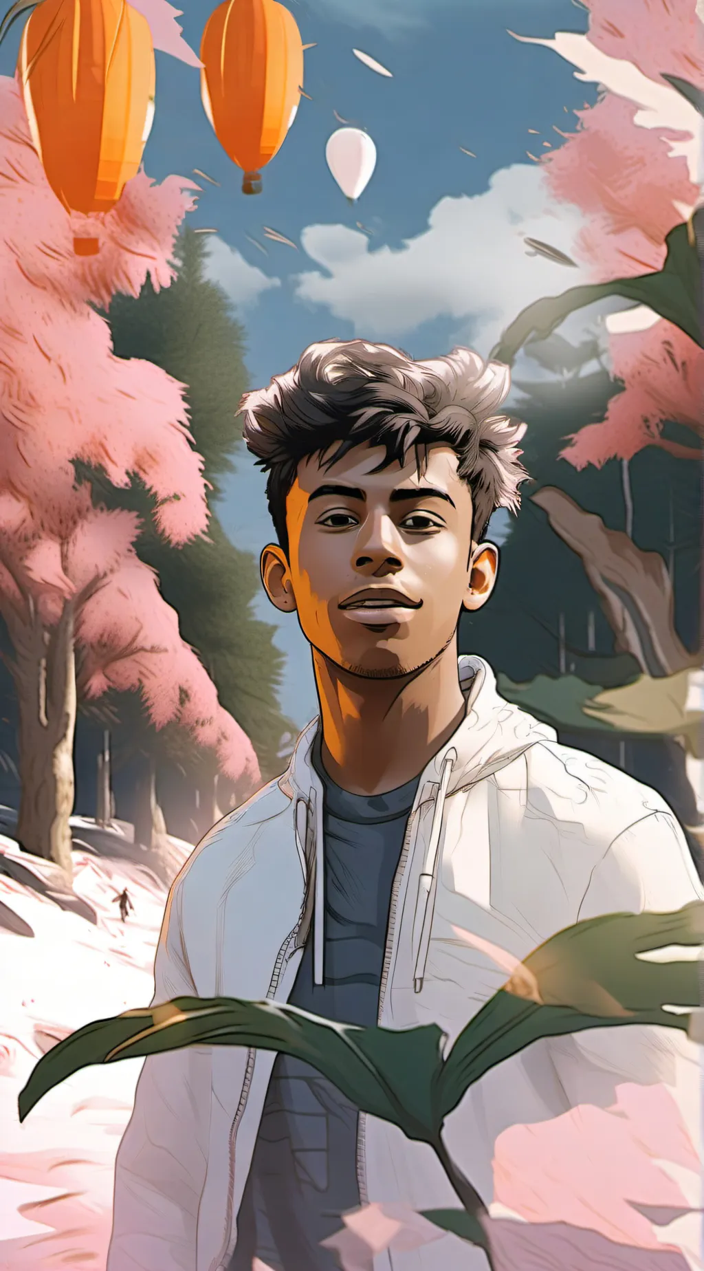 ai character: Lamine Yamal background